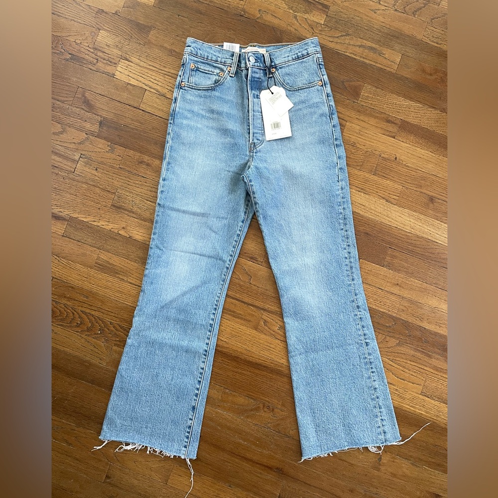 Levi's Light Blue Flare Jeans